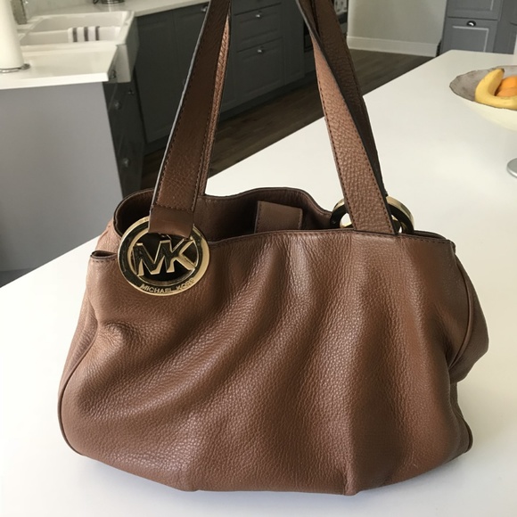 *Auth* Brown Michael Kors bag - Picture 3 of 6